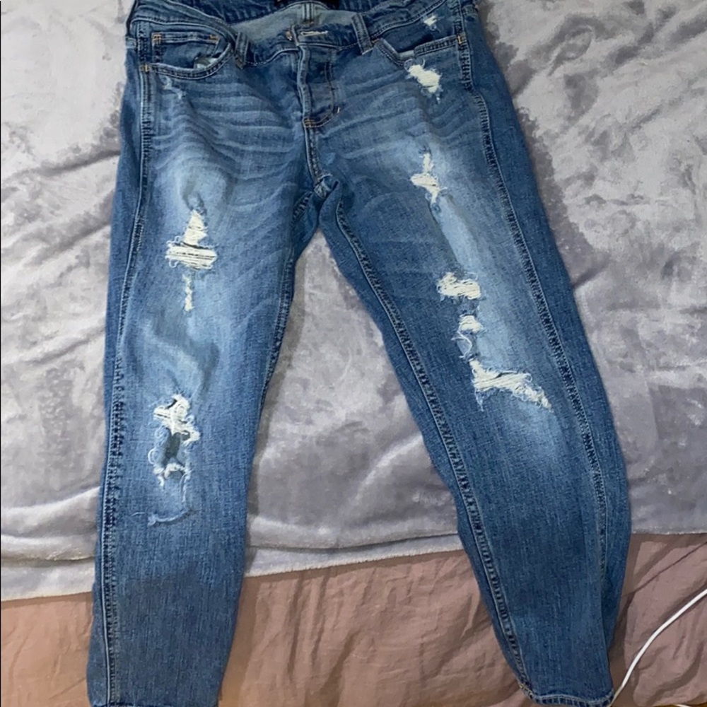 Hollister mom jeans